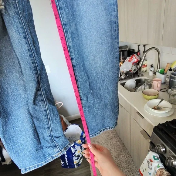 Madewell Mid-Rise Perfect Vintage Jean in Ainsdale Wash Size 25 - Picture 7 of 11